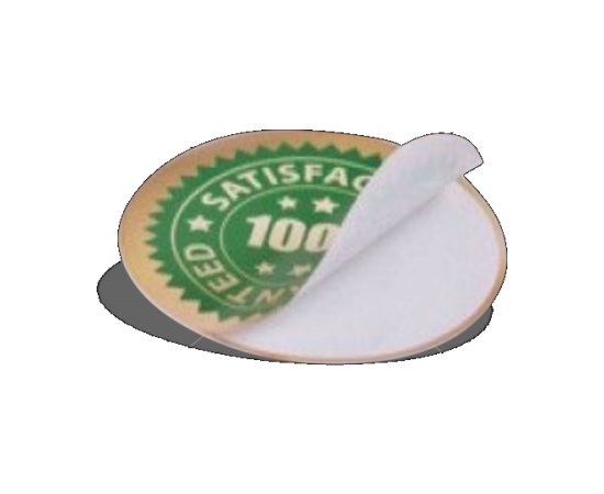 250 Adesivos Papel 5x4 (Corte Personalizado)
